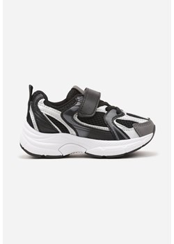 Czarne Buty Sportowe z Siateczką i Zapięciem na Rzep Taliren ze sklepu born2be.pl w kategorii Buty sportowe dziecięce - zdjęcie 178206174