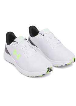 Męskie buty do biegania Under Armour UA Charged Pursuit 4 - białe ze sklepu Sportstylestory.com w kategorii Buty sportowe męskie - zdjęcie 178209322