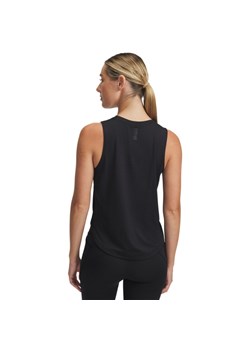 Damski top do biegania Under Armour UA Launch Elite Tank - czarny ze sklepu Sportstylestory.com w kategorii Bluzki damskie - zdjęcie 178209443