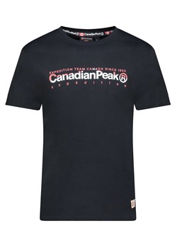 Canadian Peak Koszulka &quot;Jopeakeak&quot; w kolorze czarnym ze sklepu Limango Polska w kategorii T-shirty męskie - zdjęcie 178211563