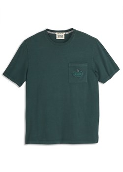 Scotch &amp; Soda Koszulka w kolorze ciemnozielonym ze sklepu Limango Polska w kategorii T-shirty męskie - zdjęcie 178211611