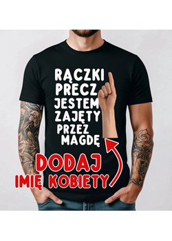 Koszulka dla chłopaka na walentynki - dodaj imię dziewczyny ze sklepu Time For Fashion w kategorii T-shirty męskie - zdjęcie 178212683