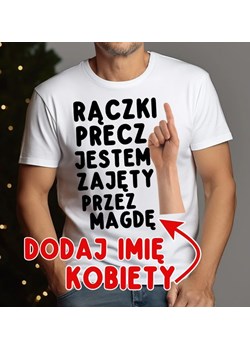 Koszulka dla chłopaka na walentynki - dodaj imię dziewczyny ze sklepu Time For Fashion w kategorii T-shirty męskie - zdjęcie 178212684