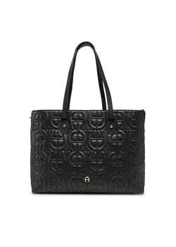 Torebka Aigner 137074 Czarny ze sklepu eobuwie.pl w kategorii Torby Shopper bag - zdjęcie 178213210