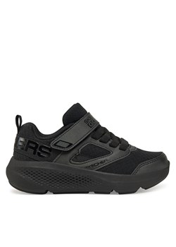 Sneakersy Skechers GOrun Elevate 303932L/BBK Czarny ze sklepu eobuwie.pl w kategorii Buty sportowe dziecięce - zdjęcie 178213230