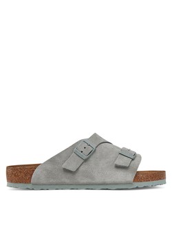 Klapki Birkenstock ZÜRICH 1029184 Zielony ze sklepu eobuwie.pl w kategorii Klapki męskie - zdjęcie 178213343