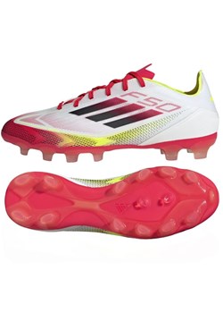 Buty piłkarskie adidas F50 Pro Mg IE1275 białe ze sklepu ButyModne.pl w kategorii Buty sportowe męskie - zdjęcie 178214311