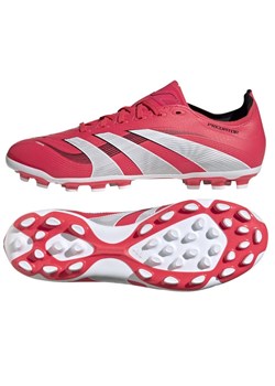 Buty piłkarskie adidas Predator League 2G/3G Ag ID3837 czerwone ze sklepu ButyModne.pl w kategorii Buty sportowe męskie - zdjęcie 178214313