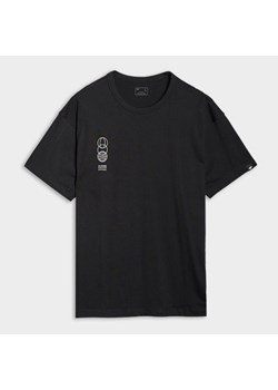 Męski t-shirt oversize 4F 4FRSS25TTSHM2652 - czarny ze sklepu Sportstylestory.com w kategorii T-shirty męskie - zdjęcie 178218590