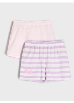 Sinsay - Szorty 2 pack - wielobarwny ze sklepu Sinsay w kategorii Spodenki dziewczęce - zdjęcie 178220321