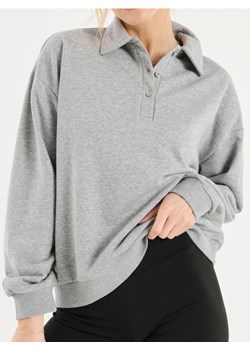Sinsay - Bluza z kołnierzykiem - szary ze sklepu Sinsay w kategorii Bluzy damskie - zdjęcie 178220424