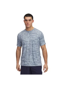 Męska koszulka treningowa Under Armour Vanish Energy Printed SS - szara ze sklepu Sportstylestory.com w kategorii T-shirty męskie - zdjęcie 178220823