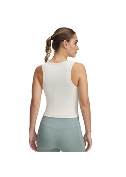 Damski top treningowy Under Armour UA Vanish Seamless Tank - biały ze sklepu Sportstylestory.com w kategorii Bluzki damskie - zdjęcie 178220922