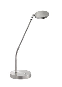 FH Lighting Lampa stołowa LED w kolorze srebrnym - wys. 60 x Ø 16 cm ze sklepu Limango Polska w kategorii Lampy stołowe - zdjęcie 178221223