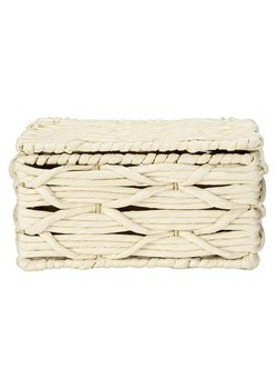 Wenko Pojemnik &quot;Vabriano&quot; w kolorze beżowym na przechowywanie - 19 x 10 x 14 cm ze sklepu Limango Polska w kategorii Akcesoria i przechowywanie - zdjęcie 178221623