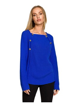 made of emotion Sweter w kolorze niebieskim ze sklepu Limango Polska w kategorii Swetry damskie - zdjęcie 178224401