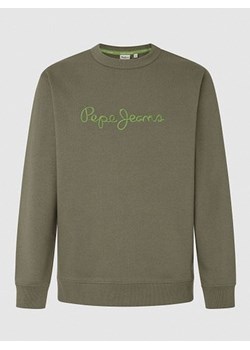 Pepe Jeans Bluza &quot;New Joe&quot; w kolorze khaki ze sklepu Limango Polska w kategorii Bluzy męskie - zdjęcie 178224894