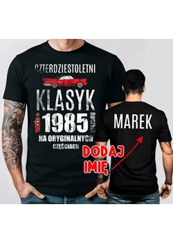 Męska koszulka z imieniem na 40 urodziny ze sklepu Time For Fashion w kategorii T-shirty męskie - zdjęcie 178225731