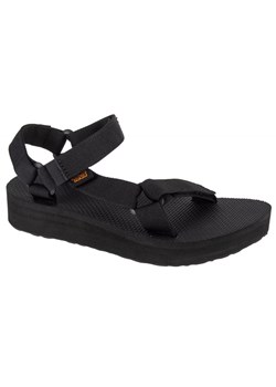 Sandały Teva Midform Universal Sandals 1090969-BLK Czarne ze sklepu ButyModne.pl w kategorii Sandały damskie - zdjęcie 178226990