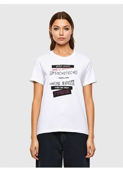Diesel Clothes Koszulka w kolorze białym ze sklepu Limango Polska w kategorii Bluzki damskie - zdjęcie 178228911