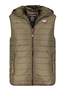 Geographical Norway Kamizelka pikowana &quot;Vamigo&quot; w kolorze khaki ze sklepu Limango Polska w kategorii Kamizelki męskie - zdjęcie 178228922