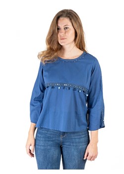 Isla Bonita by SIGRIS Bluzka w kolorze niebieskim ze sklepu Limango Polska w kategorii Bluzki damskie - zdjęcie 178230130