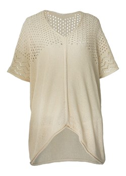 fimfi Koszulka w kolorze beżowym ze sklepu Limango Polska w kategorii Bluzki damskie - zdjęcie 178230362