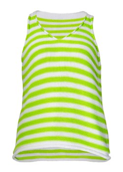 fimfi Top w kolorze zielono-białym ze sklepu Limango Polska w kategorii Bluzki damskie - zdjęcie 178230364