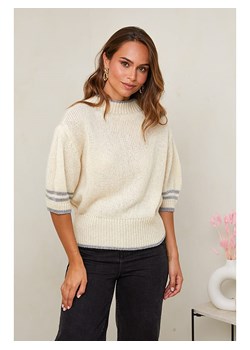 L&apos;armoire de Suzette Sweter w kolorze kremowym ze sklepu Limango Polska w kategorii Swetry damskie - zdjęcie 178231551