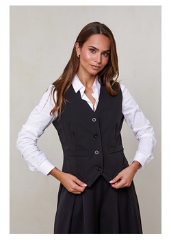 L&apos;armoire de Suzette Kamizelka w kolorze czarnym ze sklepu Limango Polska w kategorii Kamizelki damskie - zdjęcie 178232571