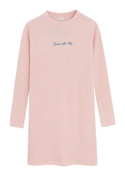 COOL CLUB Sukienka dresowa w kolorze jasnoróżowym ze sklepu Limango Polska w kategorii Sukienki dziewczęce - zdjęcie 178232760