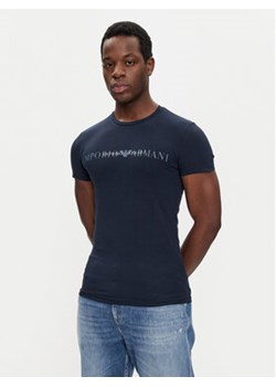 Emporio Armani Underwear T-Shirt 111035 4F729 00135 Granatowy Slim Fit ze sklepu MODIVO w kategorii T-shirty męskie - zdjęcie 178233972