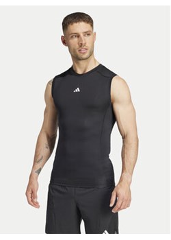 adidas Koszulka techniczna TECHFIT Compression Training JE6694 Czarny Slim Fit ze sklepu MODIVO w kategorii T-shirty męskie - zdjęcie 178234400