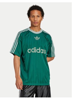 adidas T-Shirt adicolor JP1028 Zielony Loose Fit ze sklepu MODIVO w kategorii T-shirty męskie - zdjęcie 178234910