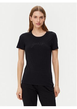 Guess T-Shirt O5GI02 KBBU1 Czarny Regular Fit ze sklepu MODIVO w kategorii Bluzki damskie - zdjęcie 178236021