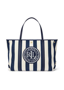 LAUREN RALPH LAUREN Torebka 431956937001 Granatowy ze sklepu MODIVO w kategorii Torby Shopper bag - zdjęcie 178239080