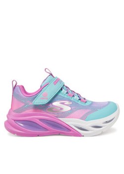 Skechers Sneakersy S Lights 303712L/TQMT Różowy ze sklepu MODIVO w kategorii Buty sportowe dziecięce - zdjęcie 178240091