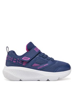 Skechers Sneakersy GOrun Elevate 303932L/NVY Granatowy ze sklepu MODIVO w kategorii Buty sportowe dziecięce - zdjęcie 178240794