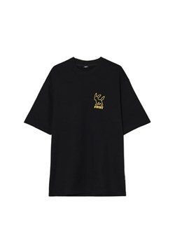 Cropp - Czarny T-shirt Pokémon Umbreon - czarny ze sklepu Cropp w kategorii T-shirty męskie - zdjęcie 178243903