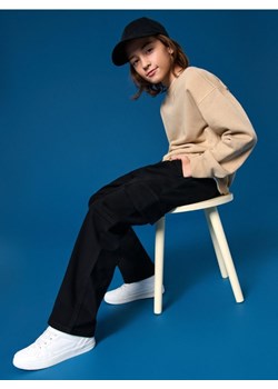 Sinsay - Jeansy loose fit cargo - czarny ze sklepu Sinsay w kategorii Spodnie chłopięce - zdjęcie 178252840