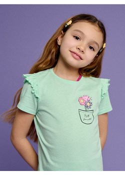 Sinsay - Koszulka z nadrukiem - zielony ze sklepu Sinsay w kategorii T-shirty chłopięce - zdjęcie 178253883