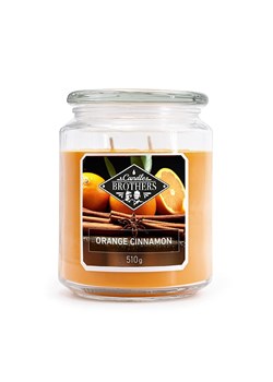 Candle Brothers Świeca zapachowa &quot;Orange Cinnamon&apos;&apos; - 510 g ze sklepu Limango Polska w kategorii Świece i dyfuzory - zdjęcie 178254500
