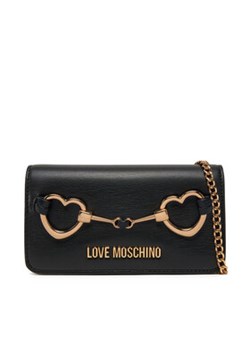 LOVE MOSCHINO Torebka JC5643PP1MLB0000 Czarny ze sklepu MODIVO w kategorii Kopertówki - zdjęcie 178254691