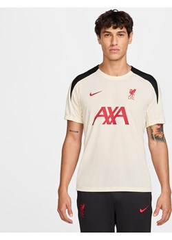 Męska dzianinowa koszulka piłkarska z krótkim rękawem Nike Dri-FIT Liverpool F.C. Strike Special Edition - Biel ze sklepu Nike poland w kategorii T-shirty męskie - zdjęcie 178257663