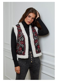 L&apos;armoire de Suzette Kamizelka w kolorze czarnym ze sklepu Limango Polska w kategorii Kamizelki damskie - zdjęcie 178260312