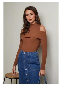 Joséfine Sweter &quot;Lorinci&quot; w kolorze jasnobrązowym ze sklepu Limango Polska w kategorii Swetry damskie - zdjęcie 178260543