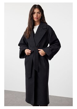 trendyol Płaszcz przejściowy w kolorze antracytowym ze sklepu Limango Polska w kategorii Płaszcze damskie - zdjęcie 178261070