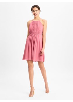 Marie Lund Damska sukienka wieczorowa Kobiety Sztuczne włókno brudny róż jednolity ze sklepu vangraaf w kategorii Sukienki - zdjęcie 178261464