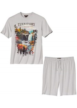 Piżama z okrągłym dekoltem Authentic Nature ze sklepu Atlas For Men w kategorii Piżamy męskie - zdjęcie 178262163
