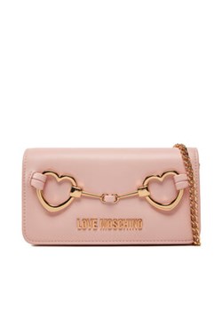 LOVE MOSCHINO Torebka JC5643PP1MLB0601 Różowy ze sklepu MODIVO w kategorii Kopertówki - zdjęcie 178262270